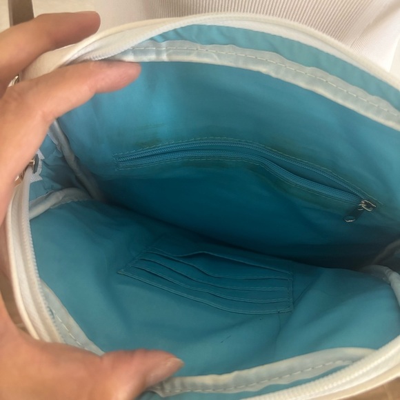 Miche Black and White Animal Print Crossbody Bag - Picture 5 of 9